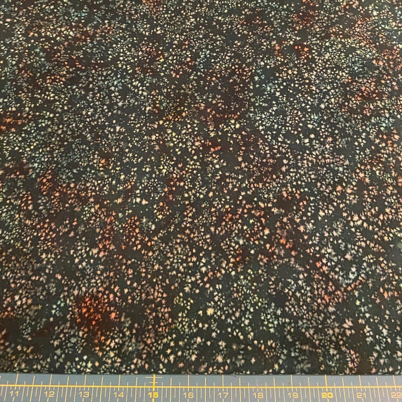 Green - Hand Batik Print Cotton Fabric 15
