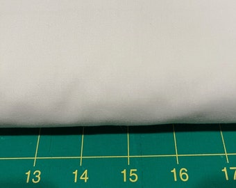 Symphony Broadcloth - White - **By the Yard**