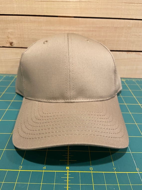 Port Authority Blank Cap C800 Fine Twill Khaki