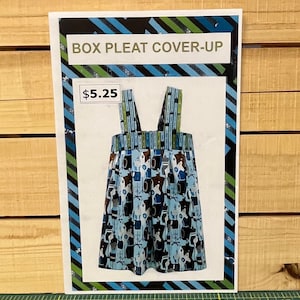 Rochelle&#39;s Fine Fabric - &quot;Box Pleat Coverup&quot; Pattern - Designed Rochelle Savage