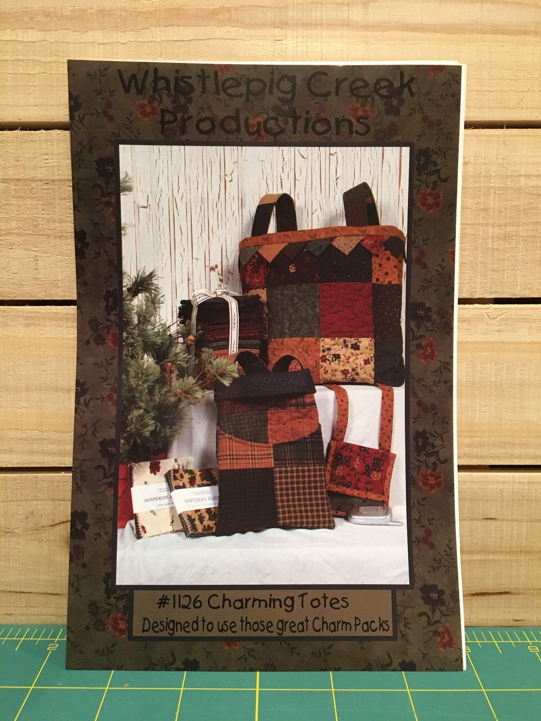 Whistlepig Creek Productions - "charming Totes" Large Tote, Pocket Tote ...