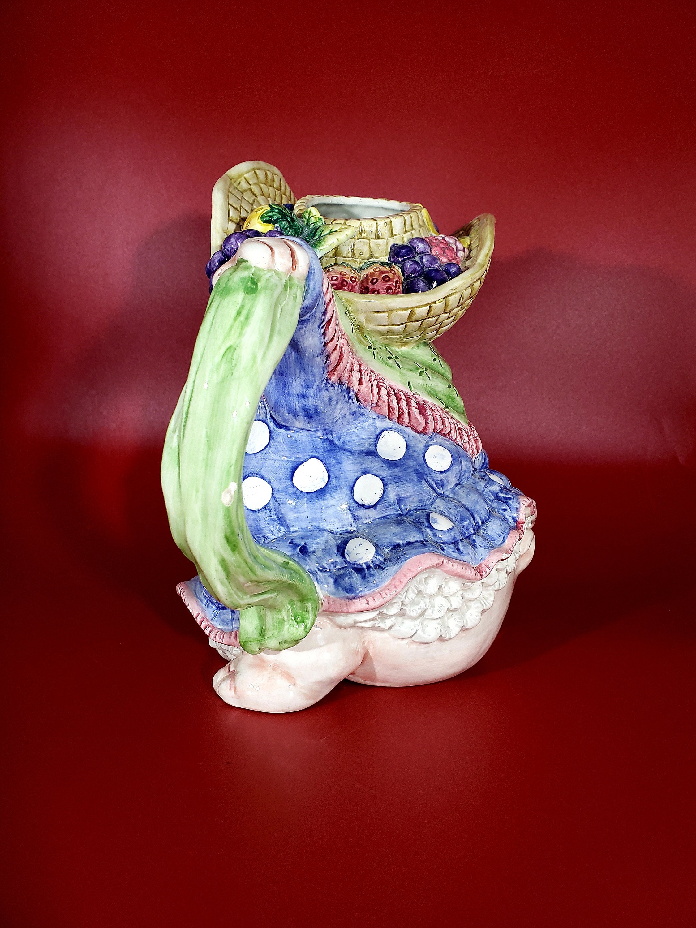 Fitz & Floyd Hippopotamus Ceramic Pitcher - Etsy
