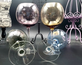Vintage Mikasa Cheers Balloon Collection colored crystal