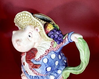 Fitz and Floyd フィッツとフロイド オウム ピッチャー 水差し 【公式