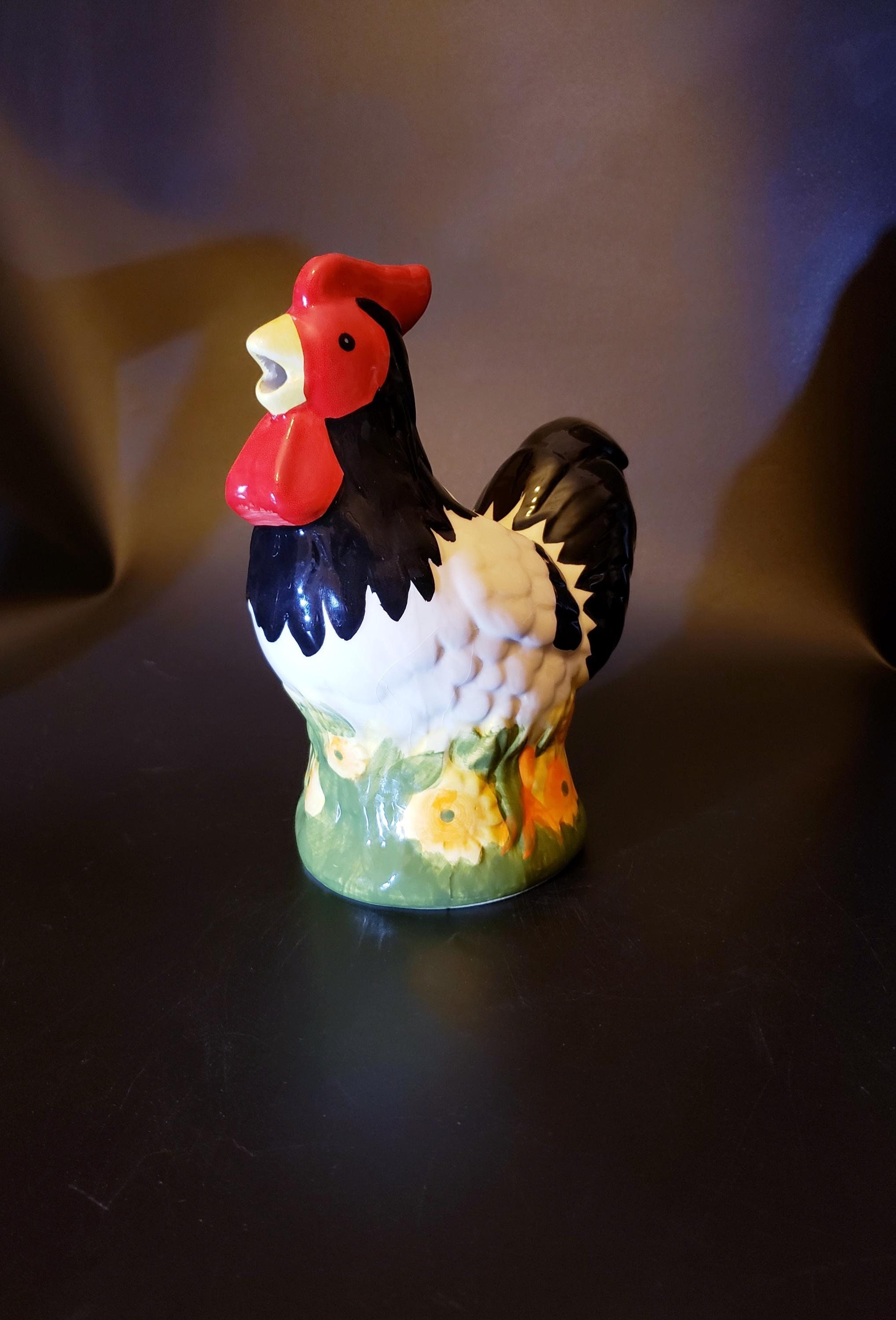 Vintage ceramic rooster creamer