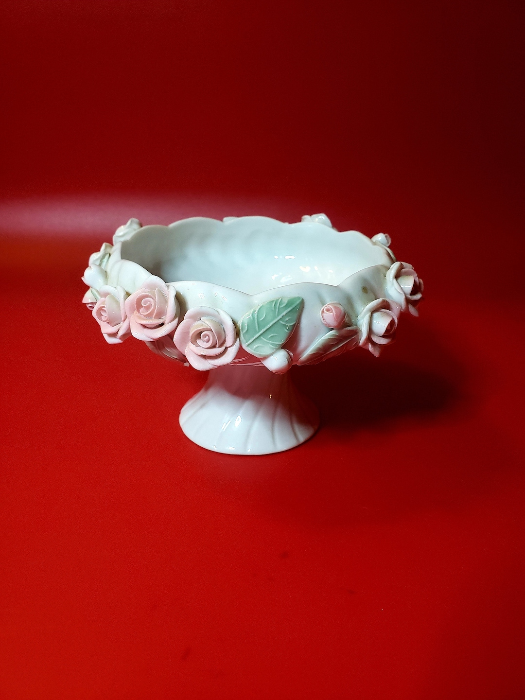 Vintage M & S Pedestal Bon Bon Dish Marks and Spencer's Etsy