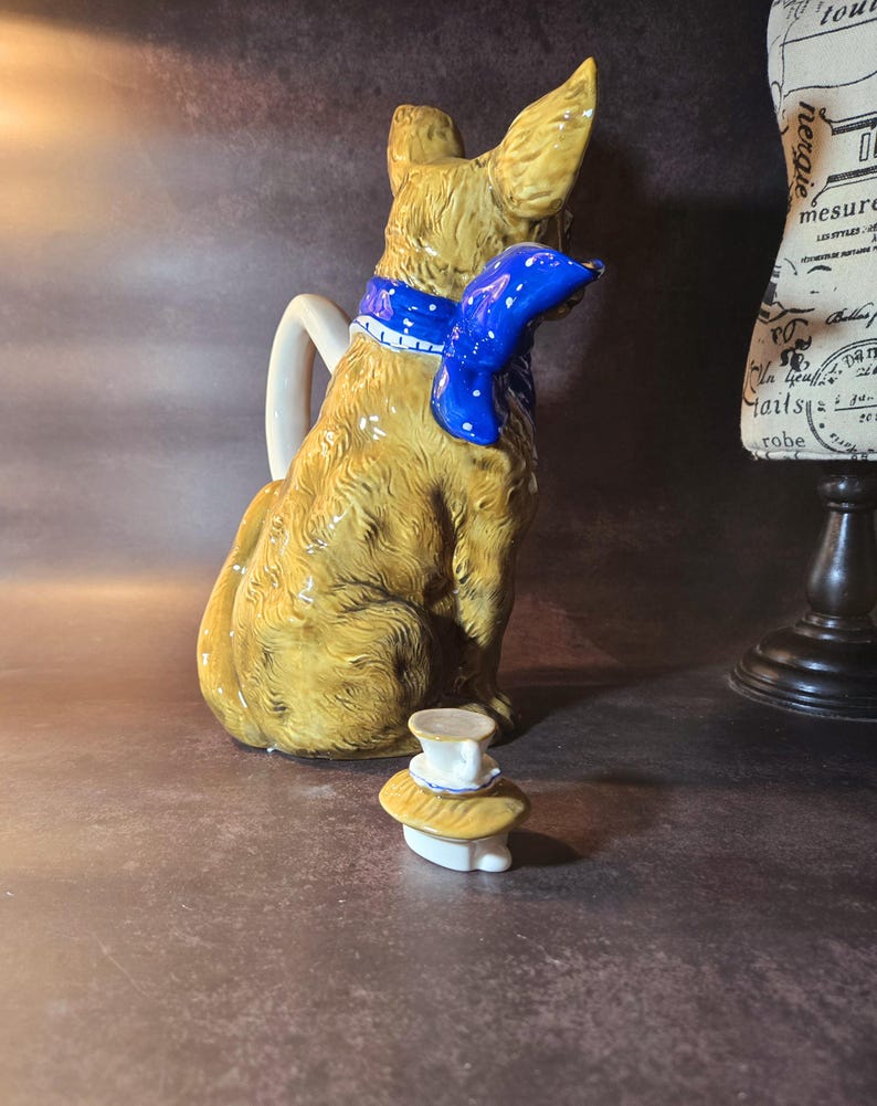 Blue Sky Tea with Diddy Chihuahua Teapot - Thumbnail 2