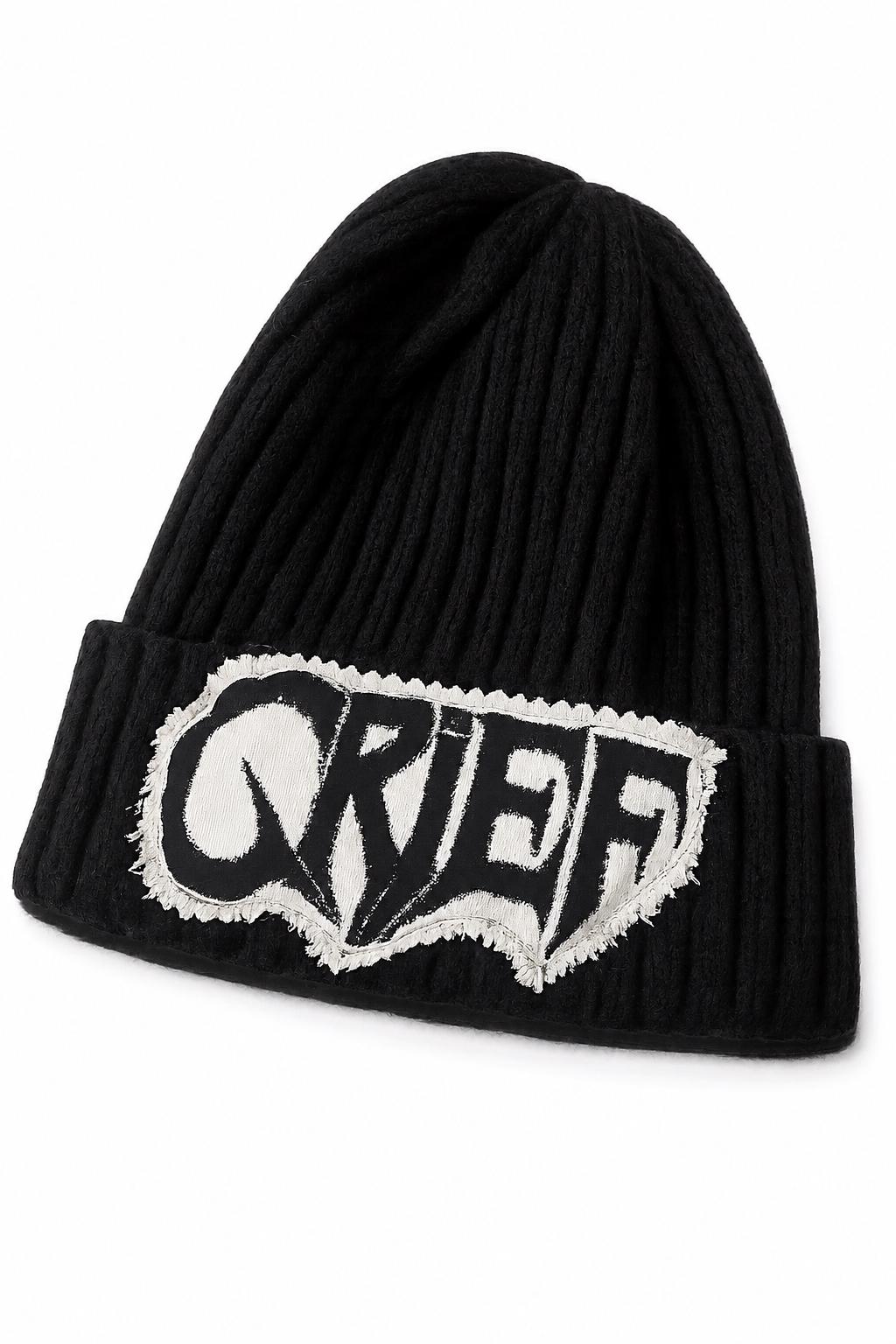 帽子 GOOD GRIEF! PATCHED KNIT BEANIE 帽子 GOOD GRIEF! PATCHED KNIT BEANIE Grief Grindcore Beanie - Etsy