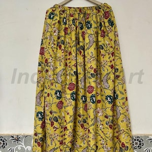 Maxi Skirt / Boho Cotton Skirt / Light Handcrafted Indian Skirt / Ideal for Festive Occasions | Ethnic Cotton Skirt / Summer And Casual Wear