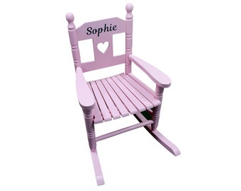 children's chairs with names on