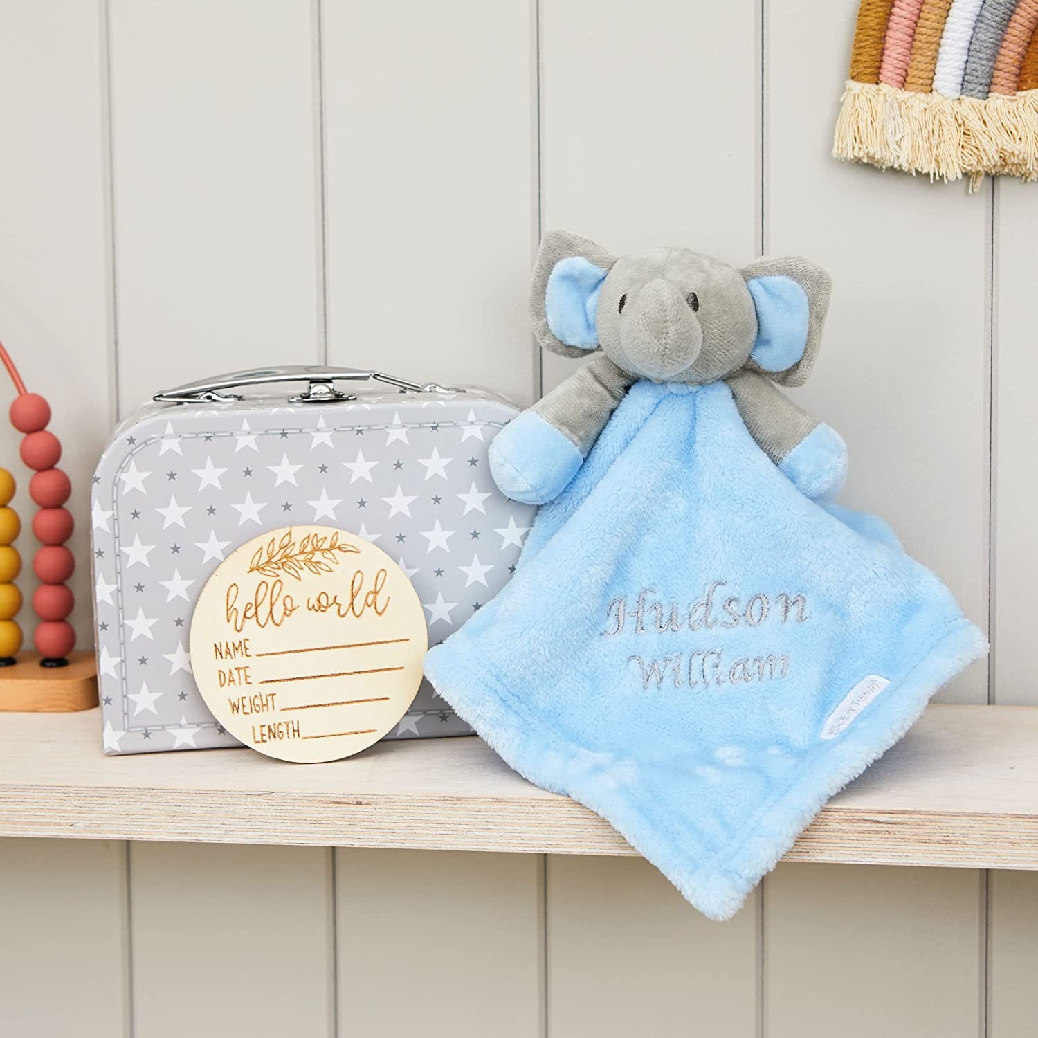 Baby boy personalised gift 2025