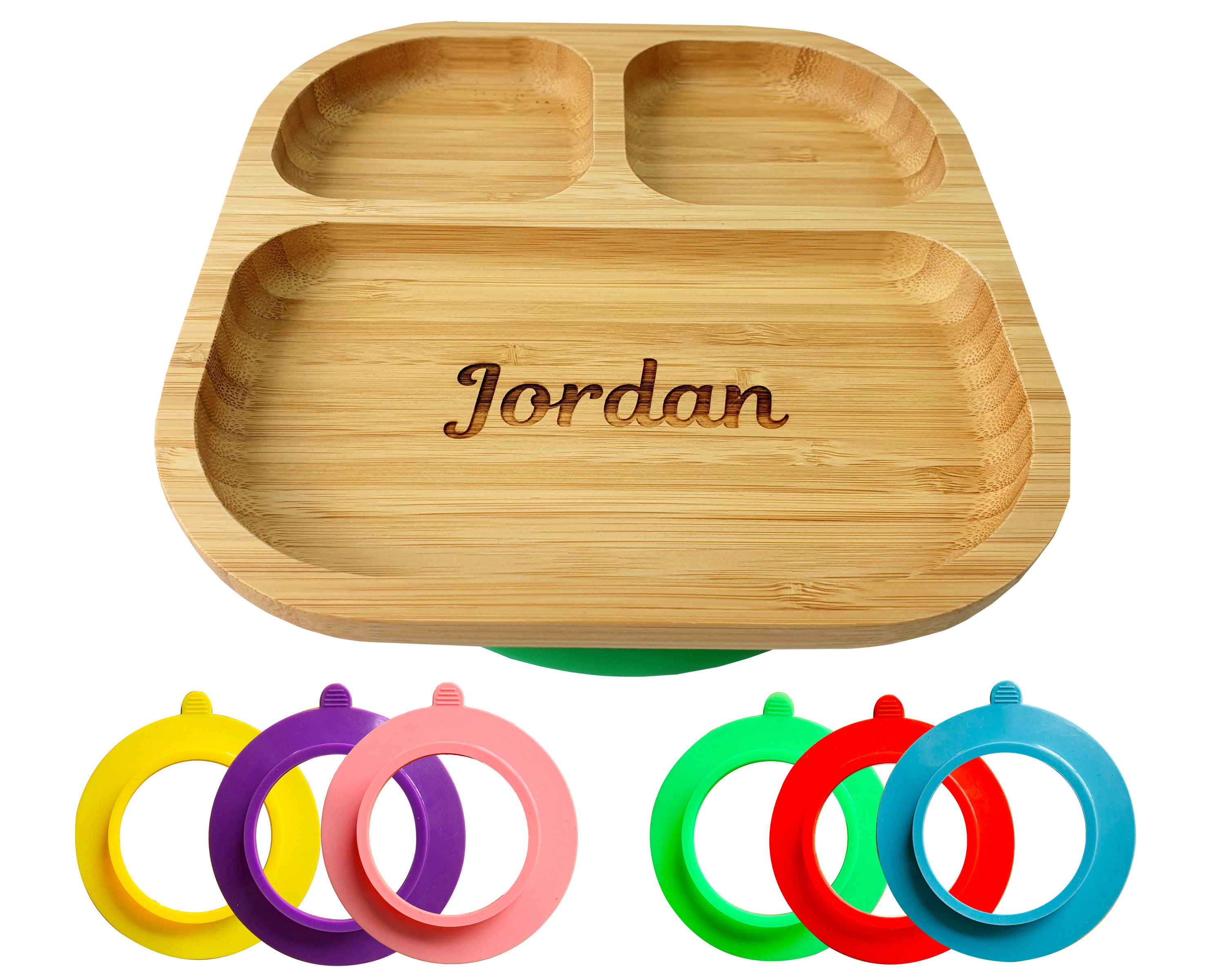bamboo child plate