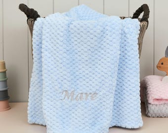 Personalised Blanket Gift for Baby Fleece Soft Blanket Present for