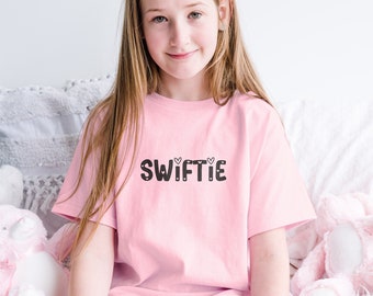 Tshirt for Girls Pink Black T Shirt Kids Age 3-12