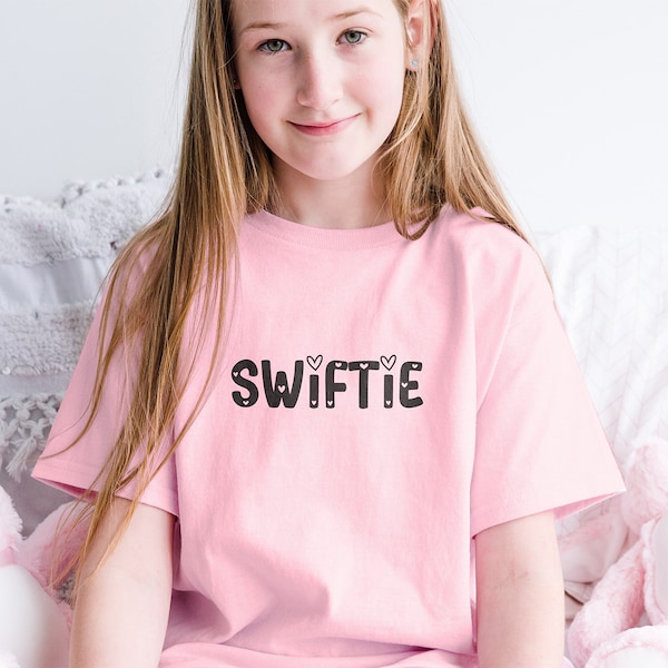 Tshirt for Girls Pink Black T Shirt Kids Age 3-12