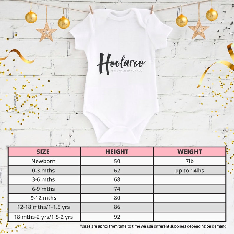 Personalised BabyGrow 1st Mothers Day Together Baby Bears Mummy Design Newborn, 0-12 Months Vest image 3