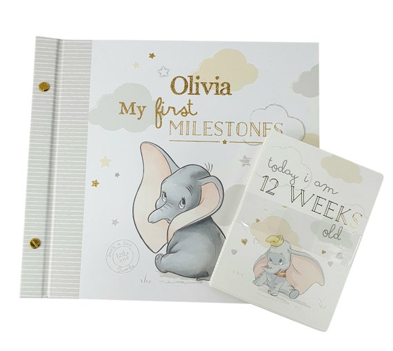 disney magical beginnings baby milestone cards