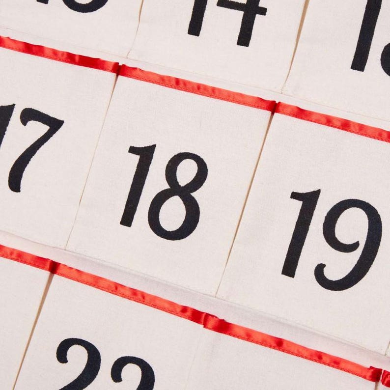 Personalised Advent Calendar Empty Fill Your Own Advent 2024 Refillable