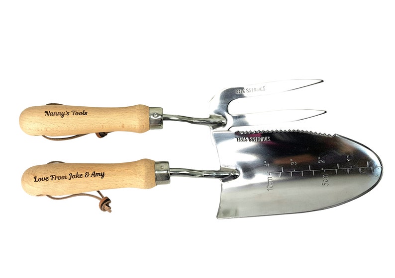 Personalised Garden Tools Engraved Gardening Gift Set Hand Etsy