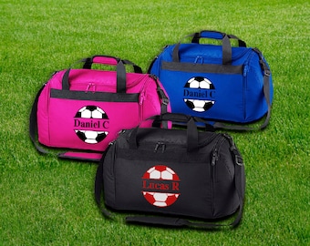 Personalised Football Holdall Bag For Kids Team Kit Boys Girls Boots Large With Name