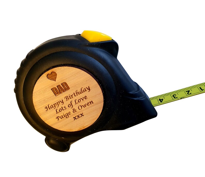 Personalised Tape Measure Engraved Christmas Personalised Etsy UK