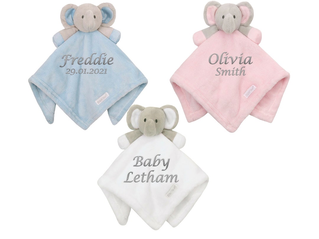 Personalised baby comforter sale