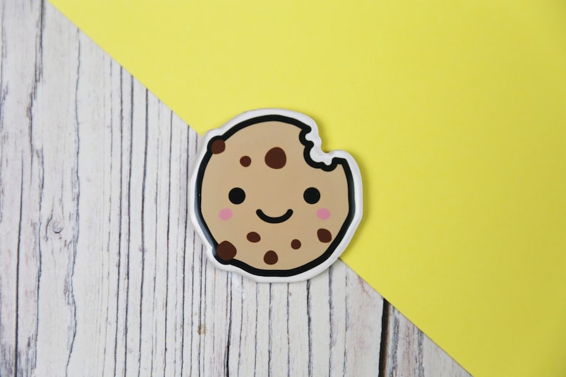 Cookie Magnet Fridge Magner Cute Cookie Magnet Kawaii Gifts Gifts under 10 image 1