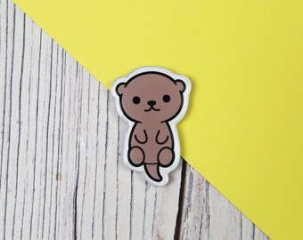 Otter Magnet | Fridge Magnet | Cute Fridge Magnet | Gifts for Animal Lovers | Gifts under 10