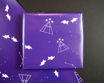 ACOTAR Inspired Wrapping Paper A Court of Thorns and Roses Bookish Gift Wrap