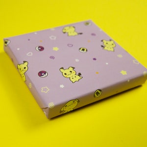Cute Monster Wrapping Paper Gaming Gift Wrap Cute Wrapping Paper Gifts for Gamers image 2