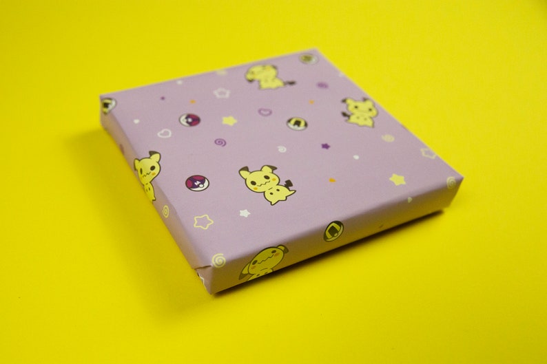 Cute Monster Wrapping Paper Gaming Gift Wrap Cute Wrapping Paper Gifts for Gamers image 2