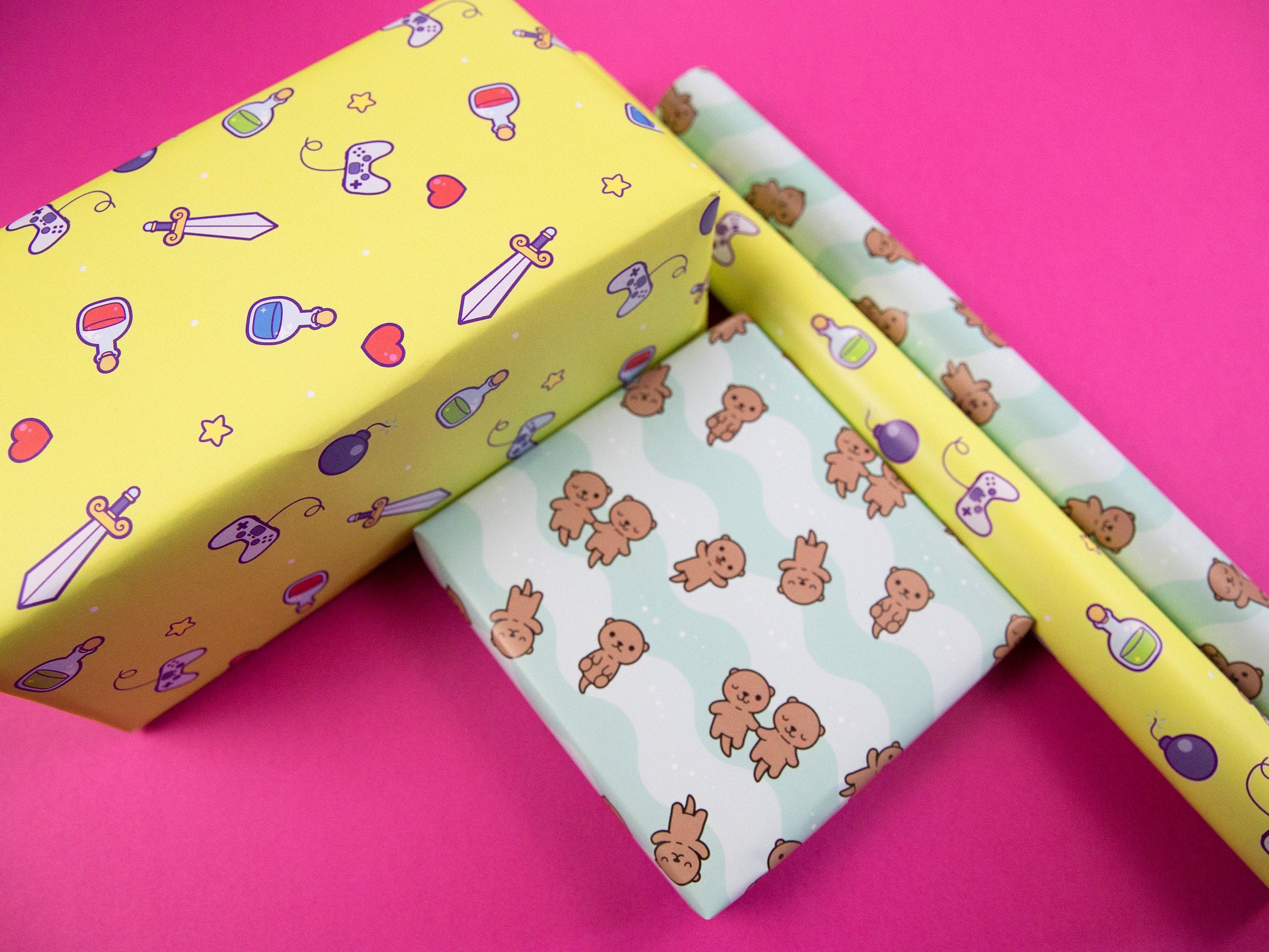 Postal Tube Upgrade U.K Wrapping Paper Gift Wrap Rolled Etsy UK