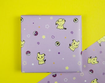 Cute Monster Wrapping Paper | Gaming Gift Wrap | Cute Wrapping Paper | Gifts for Gamers |