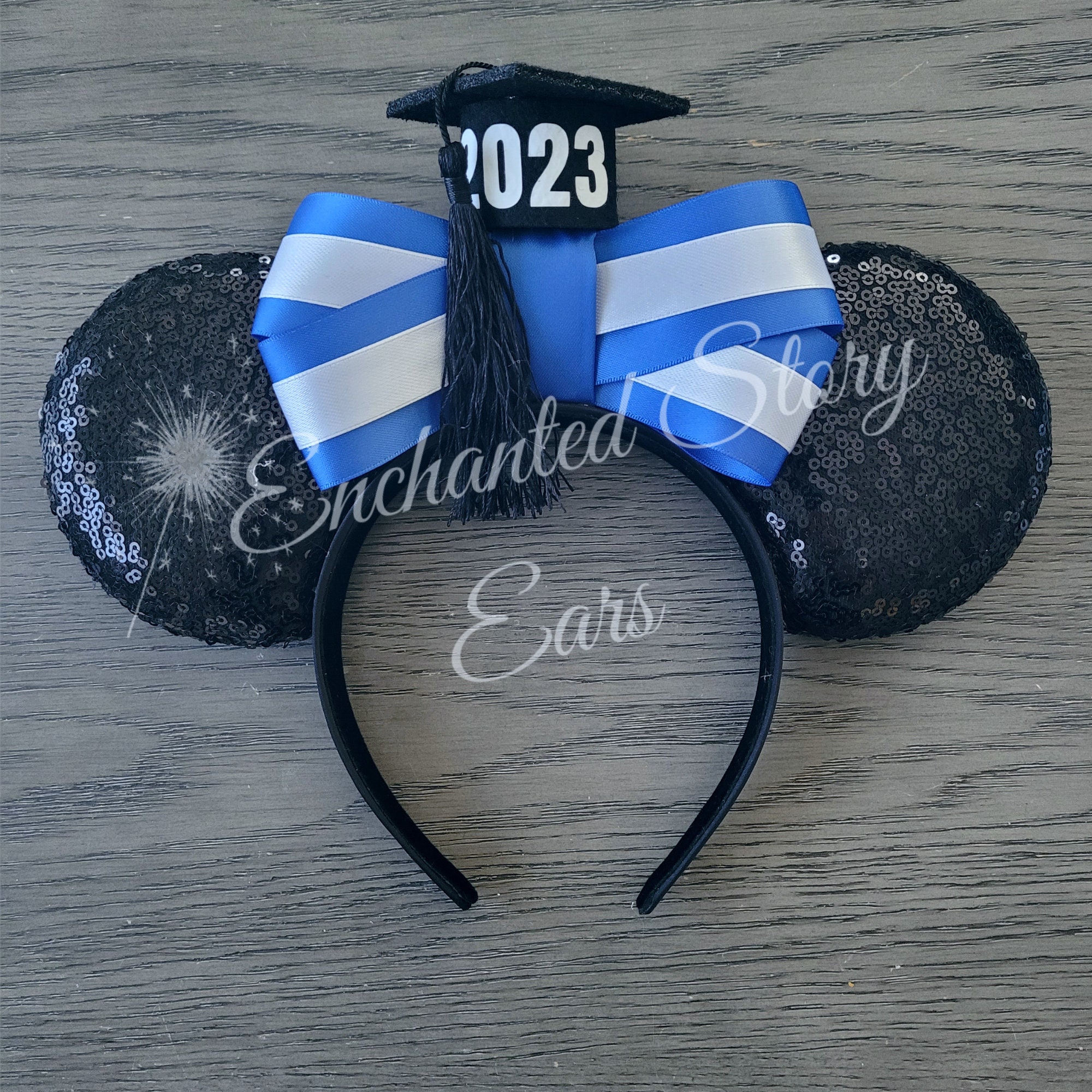Graduation Ears 2023 or 2024 Custom, Mickey Minnie Inspired, Class of