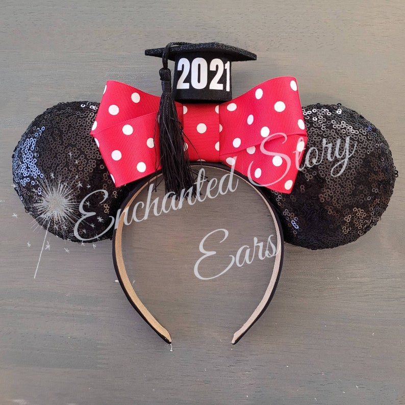 Graduation Ears 2022 o 2023 Custom Mickey Minnie Inspired Etsy México