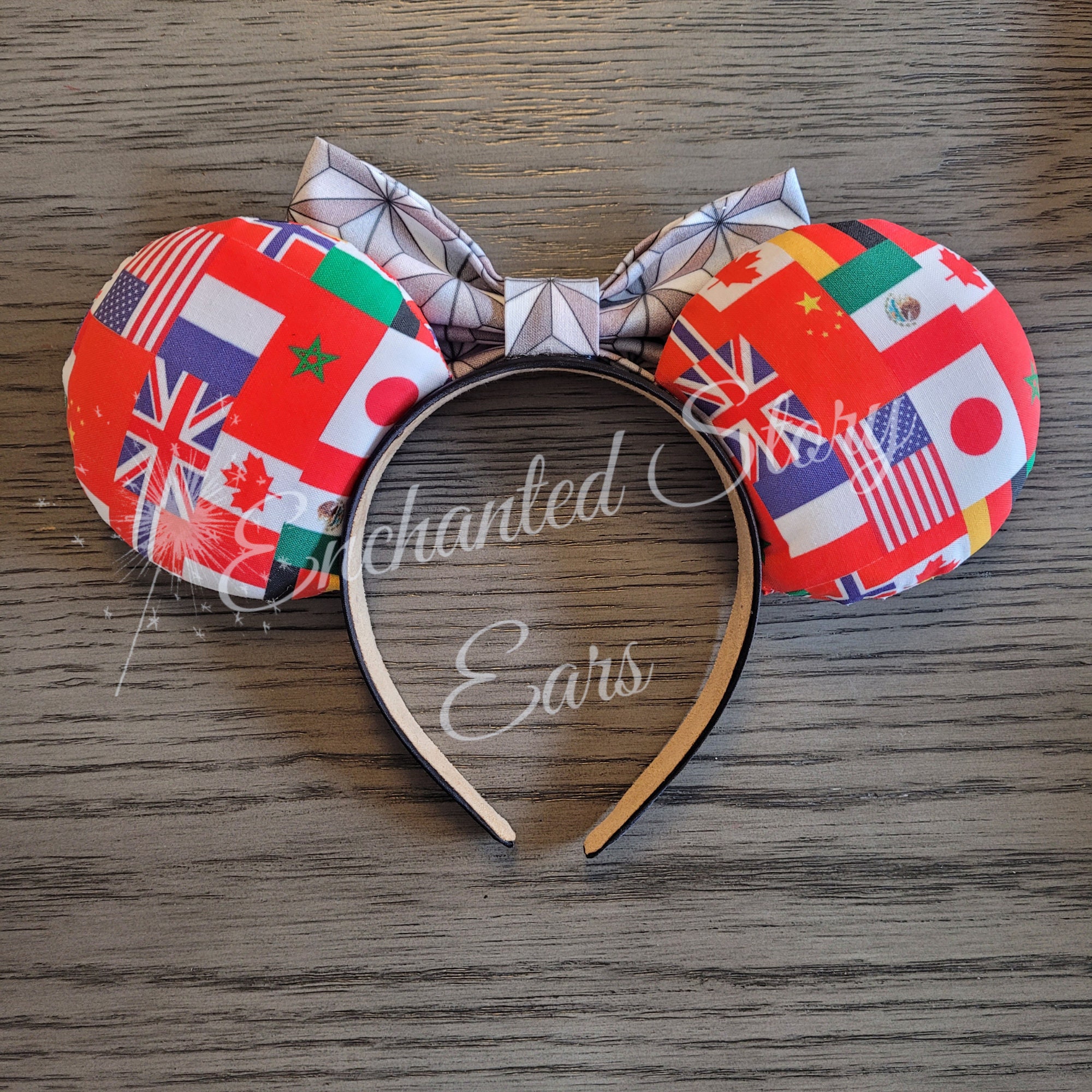 Epcot Inspired Ears Mickey Inspired Ears Disney World Etsy