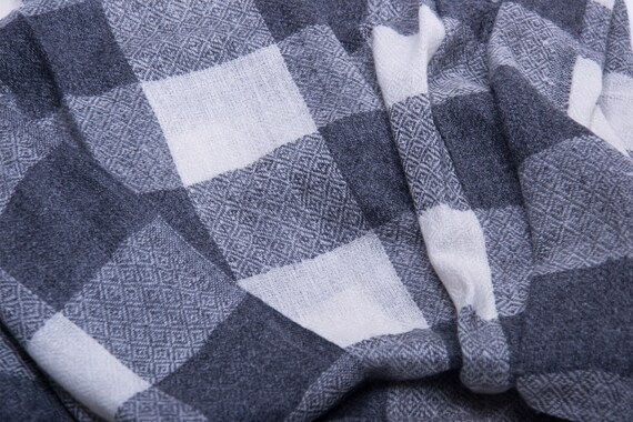 Check Pattern Handmade Quality Cashmere Stole/scarf/shawl G1 Check Pattern Handmade Quality Cashmere Stole/scarf/shawl G1