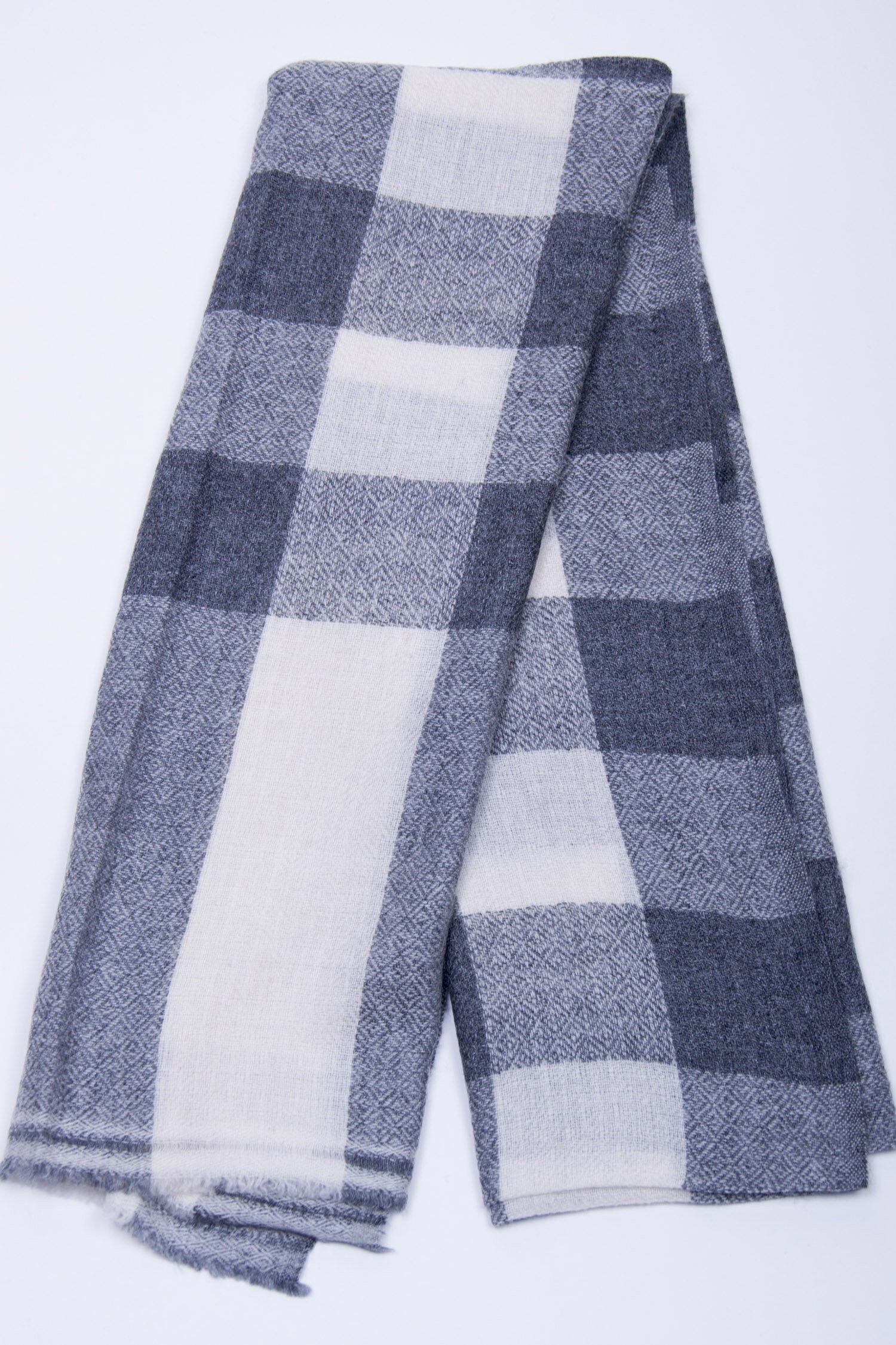 Check Pattern Handmade Quality Cashmere Stole/scarf/shawl G1 Check Pattern Handmade Quality Cashmere Stole/scarf/shawl G1