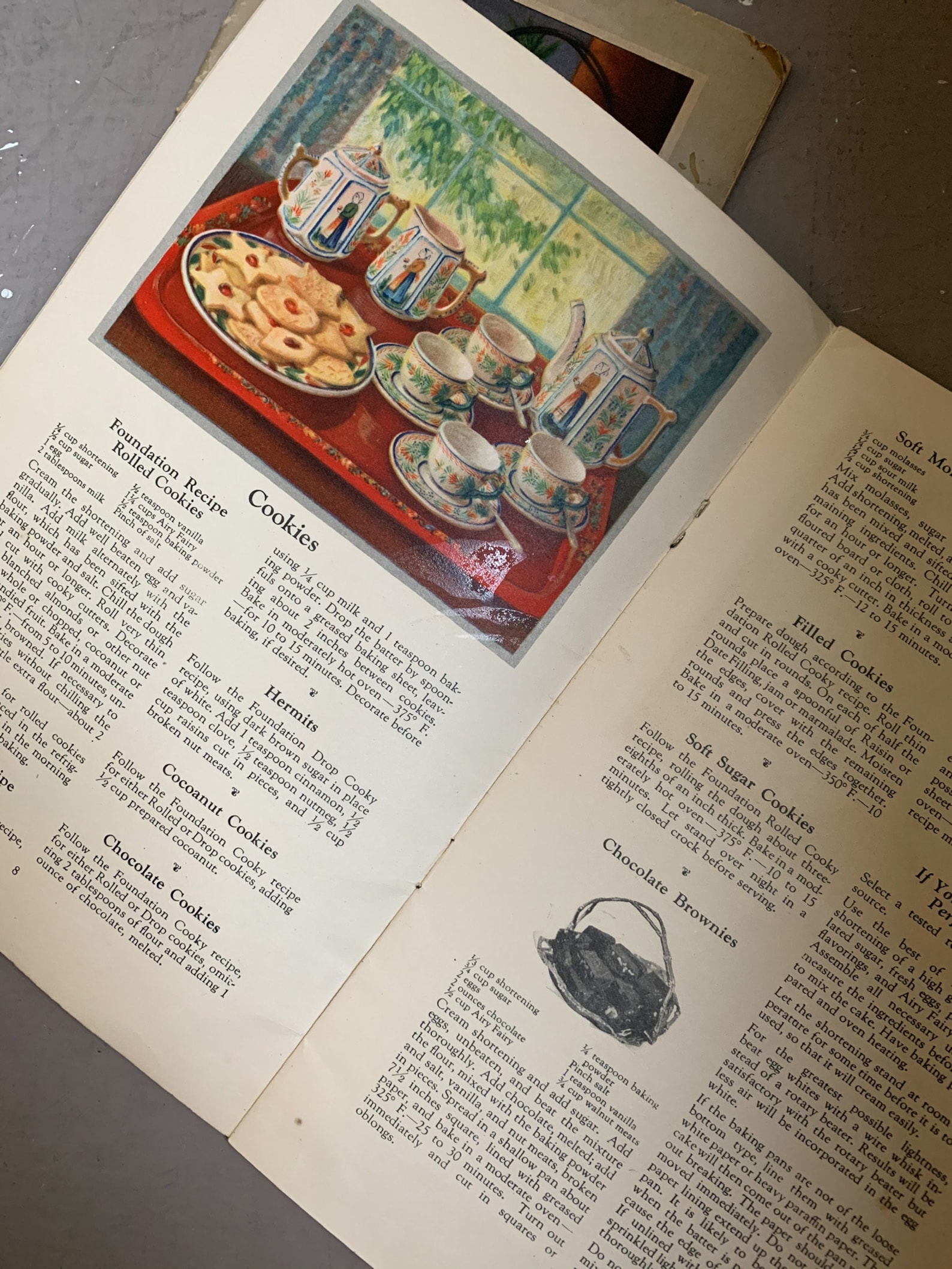 Set of 2 Vintage Dessert Recipe Books Etsy