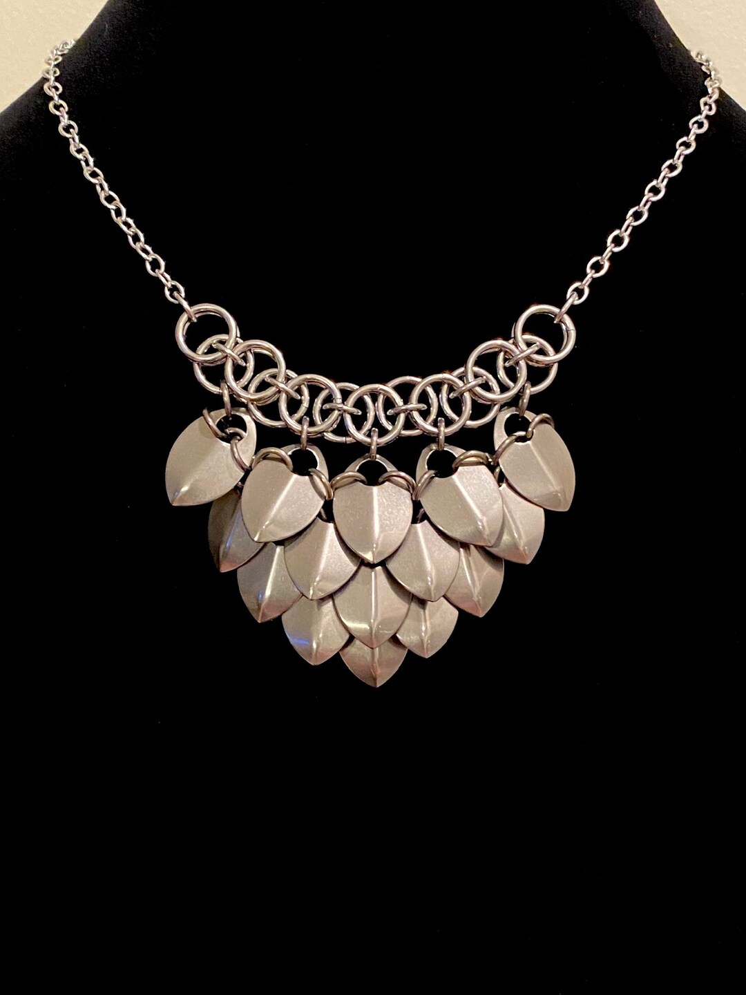 Dragon Scale Necklace Etsy