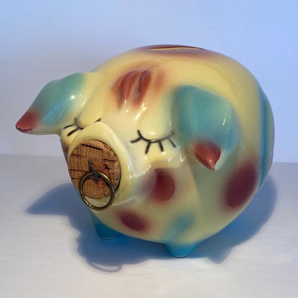 Piggy Bank Stopper Etsy