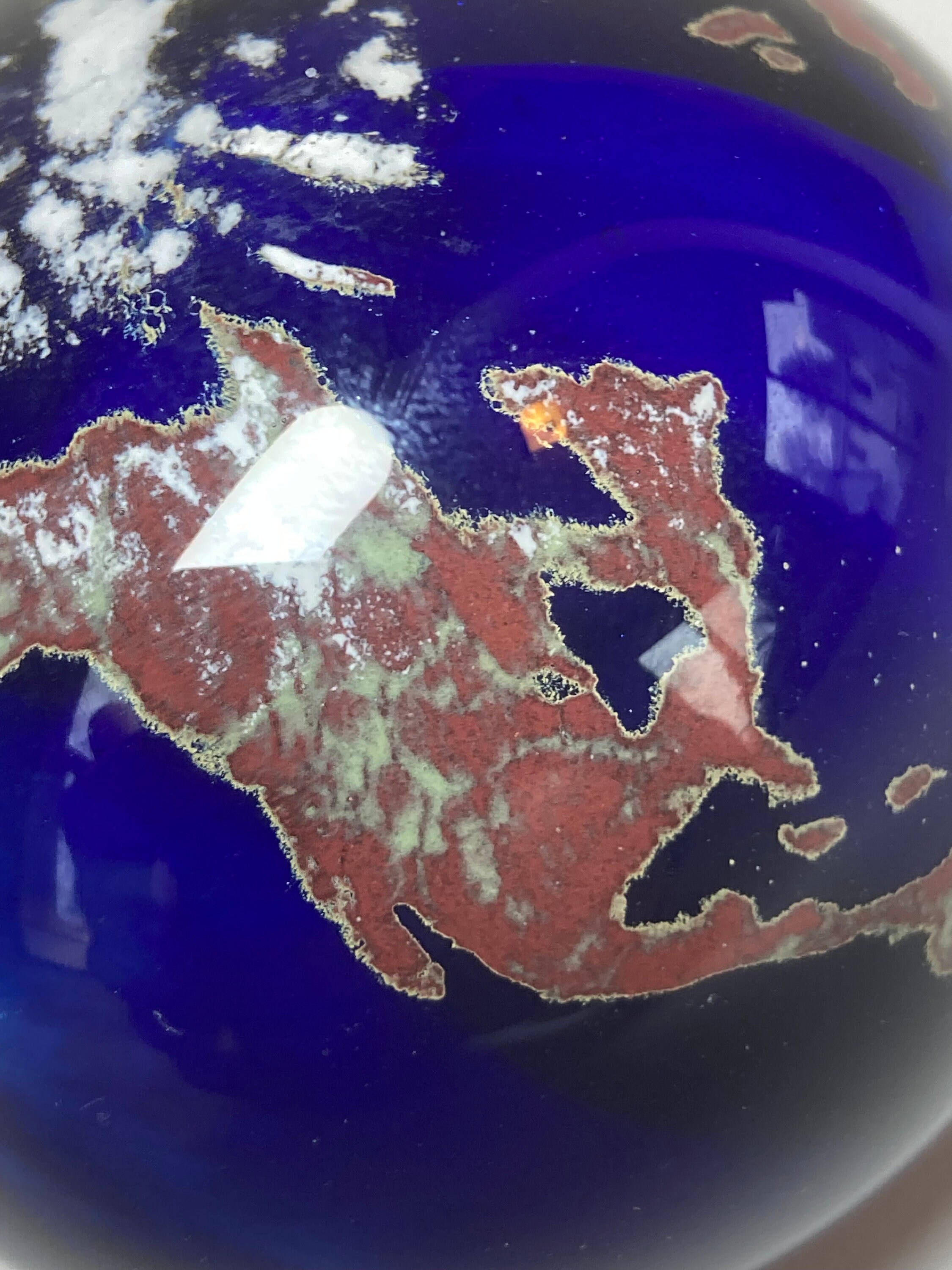 Planet Earth Is Blue: James Lundberg Studios World Art Glass