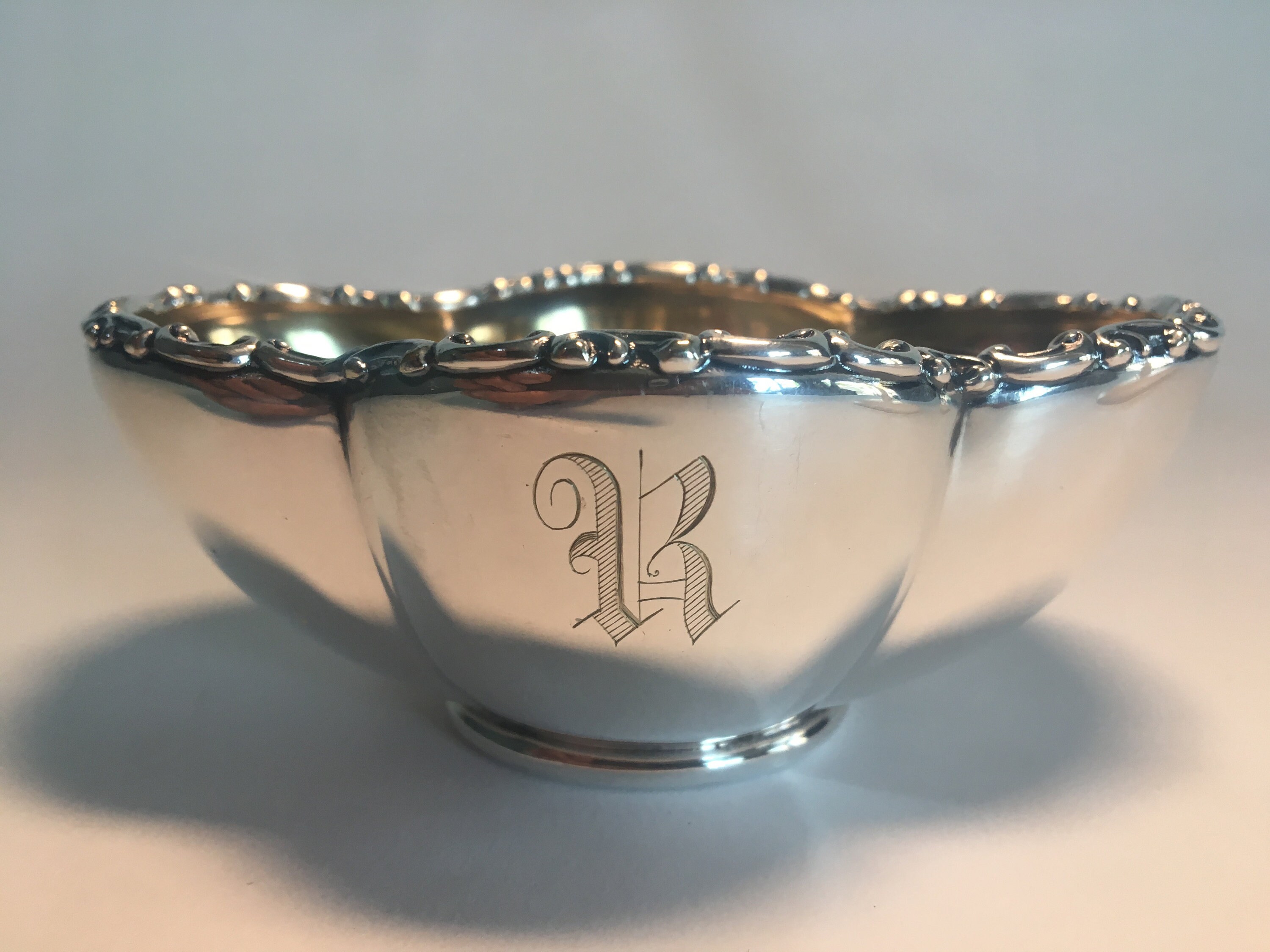Vintage Gorham Sterling Silver Nut Condiment Dish Etsy
