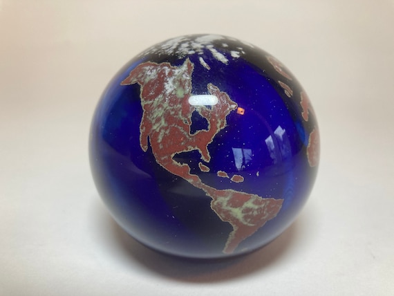 Planet Earth Is Blue: James Lundberg Studios World Art Glass