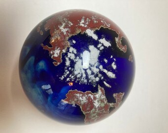 Planet Earth Is Blue: James Lundberg Studios World Art Glass