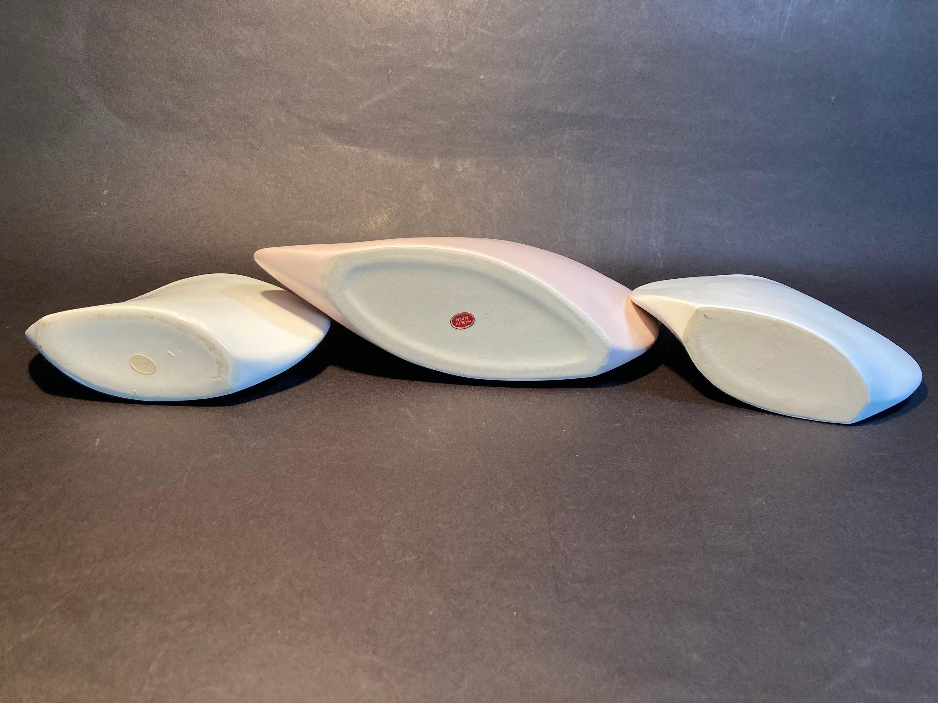 Rare Mid-century Toyo Ikebana Vases by Kimura Yokkaichi, Set of 3