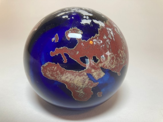 Planet Earth Is Blue: James Lundberg Studios World Art Glass