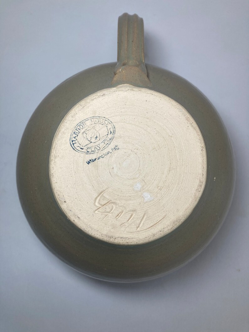 Rare Vintage Harbor House NC Pottery Handmade Artistsigned Etsy