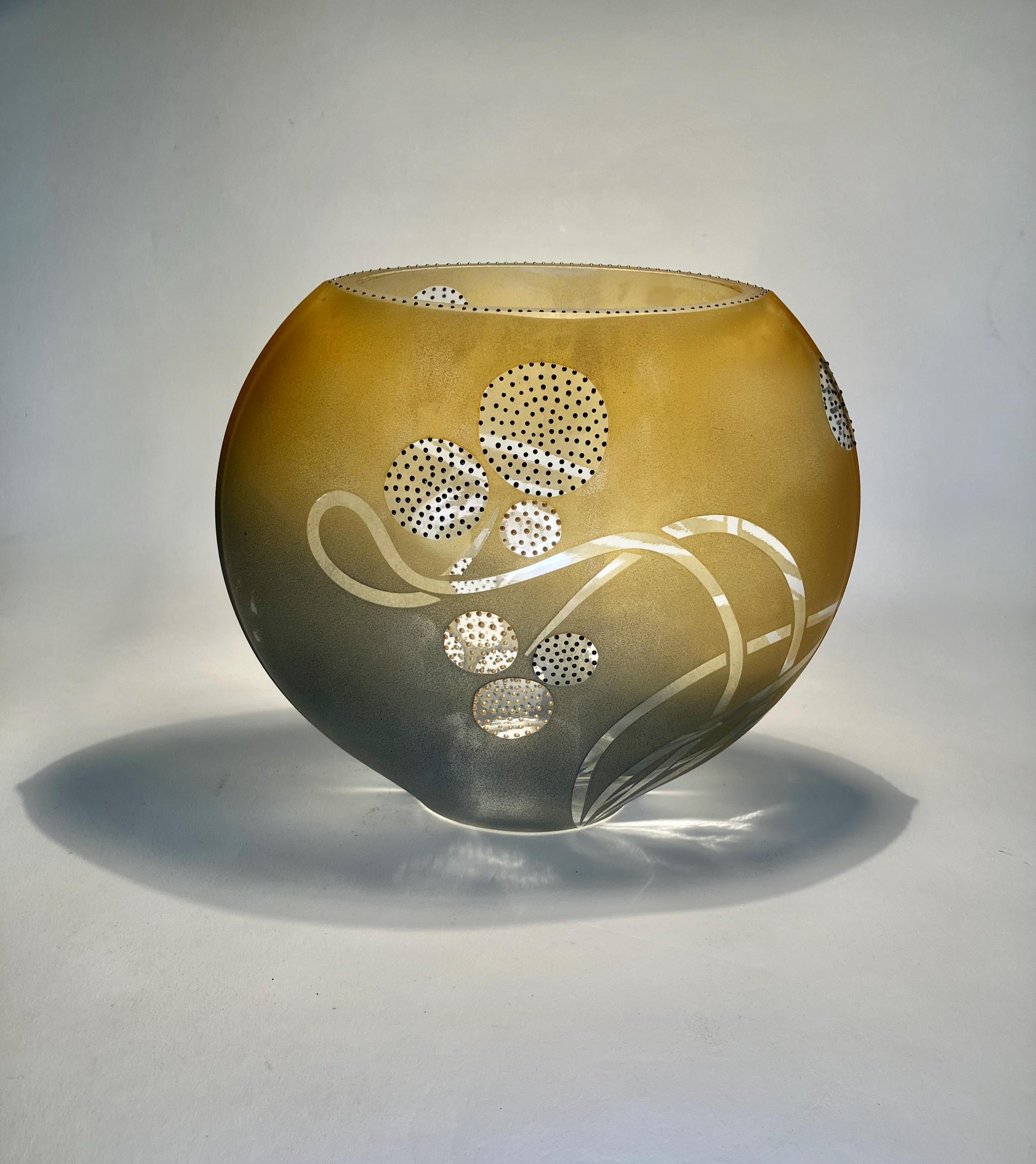 SALE‼️ウィストミンスター クリスタルアート 94×44cm Spectacular Pristine Signed Vase by Renowned American Glass Artist