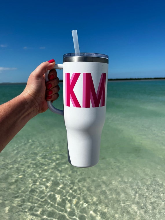 Monogrammed 40 oz Tumbler